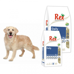 Daily Maintenance REX pienso para perros - Sacos de 3 Kg y 15 Kg