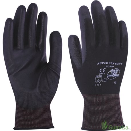 Guante Nylon SuperContact N T-9 y T-10