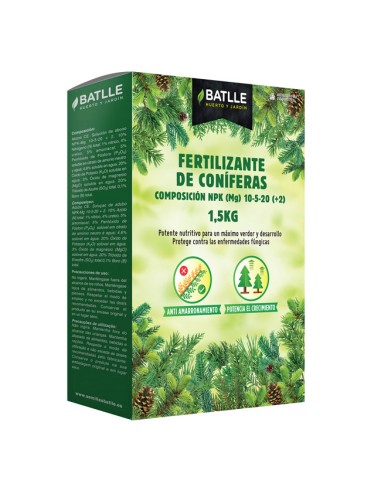Fertilizante Coníferas BATLLE 1,5Kg