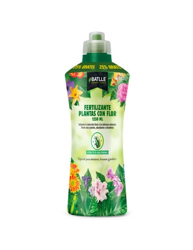 Fertilizante Plantas con Flor BATLLE botella 1250 ml