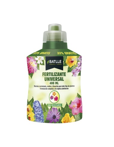 Fertilizante Universal BATLLE botella 400 ml
