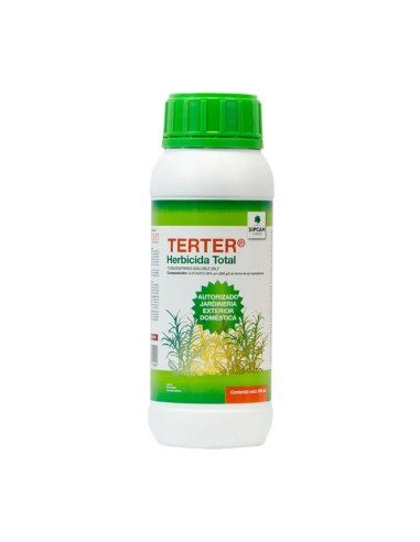herbicida total Terter uso doméstico