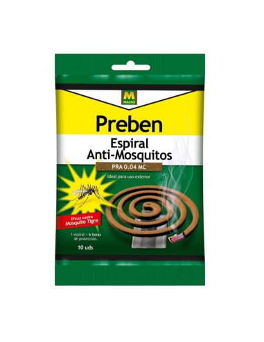 Espiral Antimosquitos Preben