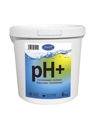 Incrementador PH sólido Agua Piscina 6 kg