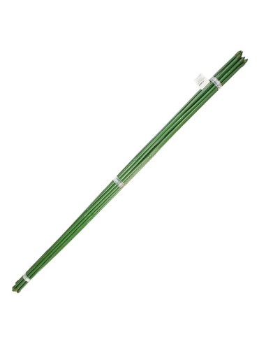 Tutores Bambú Plastificado Pack 10 uds. verde