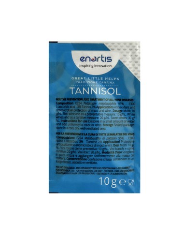 Tannisol Prevención y Tratamiento Defectos del Vino 10gr