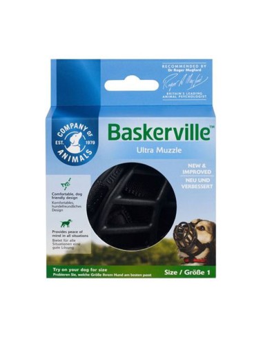 Bozal Baskerville Ultra Muzzle Perros caja