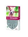 Advantix Pipeta para perros HASTA 4 KG (4 unidades) - Guiralsa