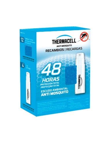 THERMACELL Recarga 48H Difusor Antimosquitos Escudo Ambiental