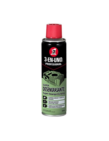 Super Desengrasante 3 en 1 Profesional 250ML