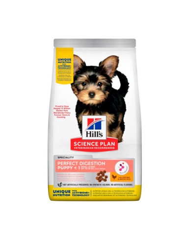 Hill's Science Plan Perfect Digestion Pienso para Cachorros Raza Mini saco 1,5kg