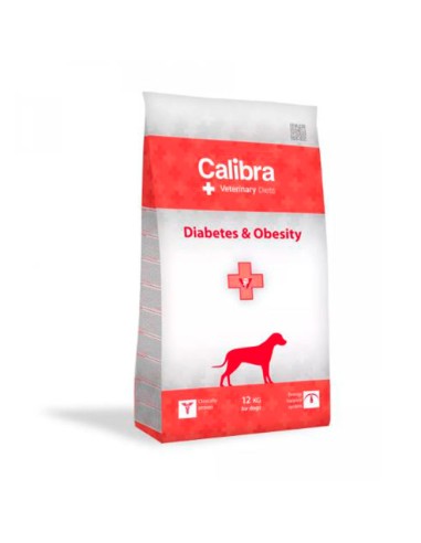 Calibra Diabetes y Obesidad Pienso Dietético Perros Adultos sacos 2 y 12kg