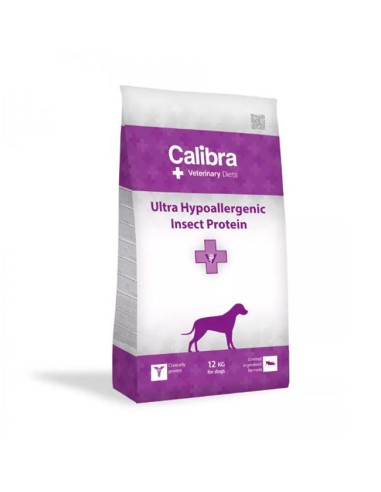 Calibra Ultra Hypoallergenic Insect Protein Pienso Perros Adultos saco 12kg