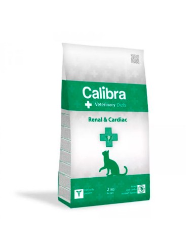 Calibra Renal & Cardiac Pienso Dietético para Gatos adultos 2kg