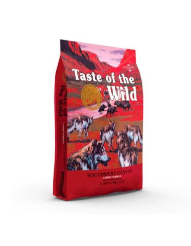 Taste Of The Wild Pienso para Perros Buey y Jabalí Southwest Canyon 12kg