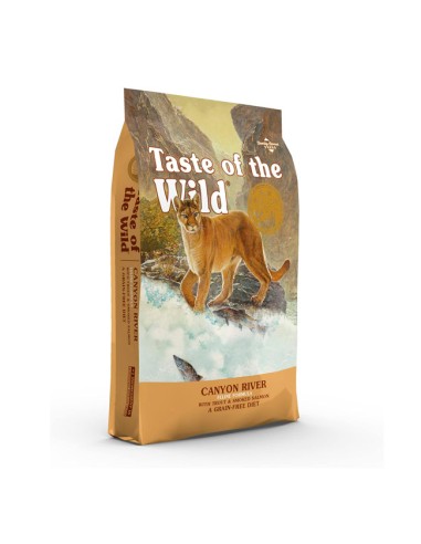 Taste Of The Wild Pienso para Gatos Canyon River Trucha y Salmón 6kg.