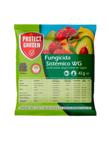 Fungicida Sistémico WG ALIETTE para Césped, Frutales y Cítricos 45gr sobre