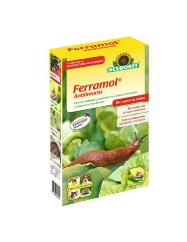 Ferramol Antilimacos Ecológico Seguro para Mascotas 500gr