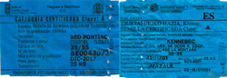 Ejemplos de categoría certificada de patatas de siembra o pasaporte fitosanitario patatas.